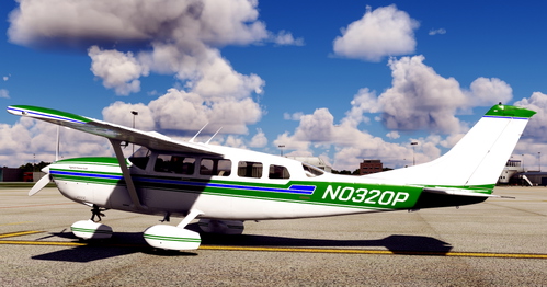 Flightsim Pictures Scott livery for the carenado Cessna 207 Stationair