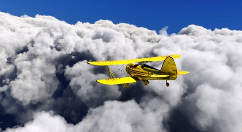 Flightsim Pictures Scott Livery for the Carenado Waco YMF 5 "Yepp"