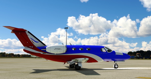 Flightsim Pictures Scott Livery for the Cockspur C 510 "Vive la France"