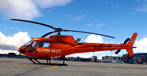 Flightsim Pictures Scott Livery for the CowanSim H125