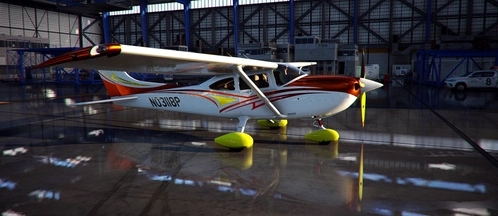 Flightsim Pictures Scott livery for the famous Carenado C182  "Spring"