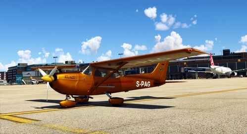Flightsim Pictures Scott Livery for the Reims Rocket C172