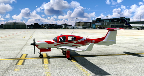Flightsim Pictures Scott livery for the SkywardSimulations DA-50
