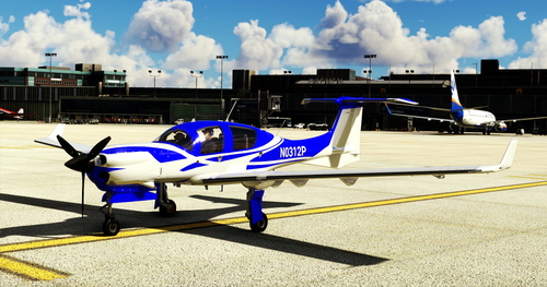 Flightsim Pictures Scott livery for the SkywardSimulations DA-50
