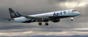FlightSim Studio - E-Jets 195 Azul Brazilian Airlines PR-AUJ "Cmte. Omar Fontana " thumbnail 3