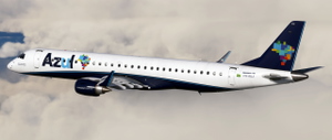 FlightSim Studio - E-Jets 195 Azul Brazilian Airlines PR-AUJ "Cmte. Omar Fontana " thumbnail 7