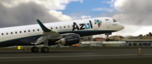 FlightSim Studio - E-Jets 195 Azul Brazilian Airlines PR-AUJ "Cmte. Omar Fontana " thumbnail 10