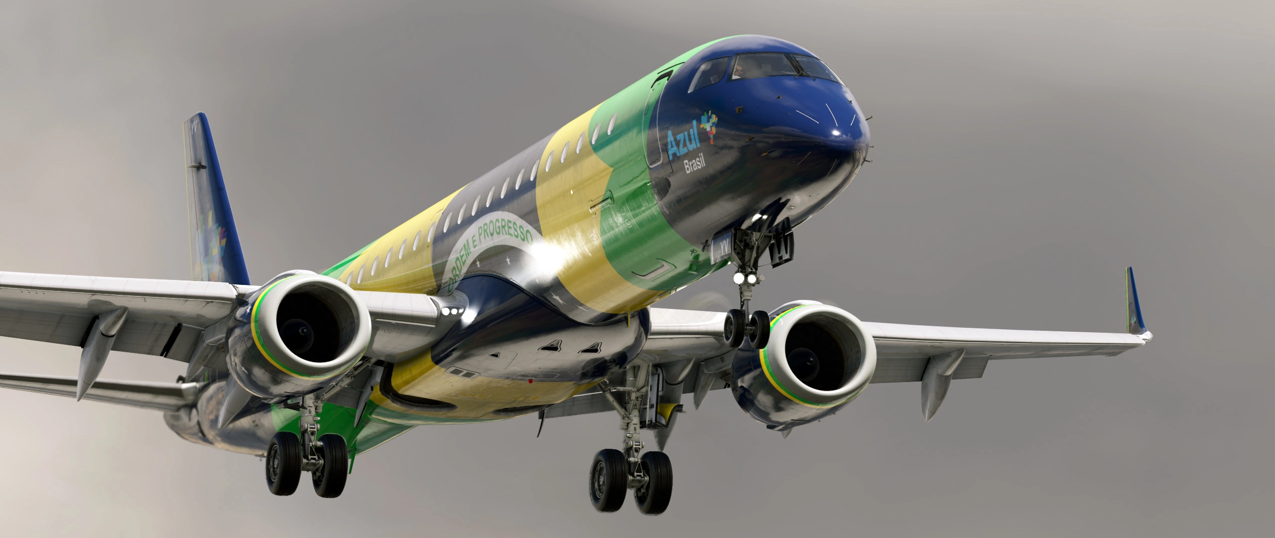 FlightSim Studio - E-Jets 195 Azul Brazilian Airlines PR-AYV - Image 1