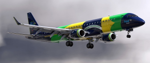 FlightSim Studio - E-Jets 195 Azul Brazilian Airlines PR-AYV thumbnail 7