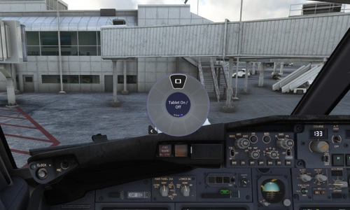 Flow Pro Widget | PMDG 737 Tablet On / Off