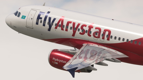 FlyArystan (EI-KBA) - Fenixsim A320 IAE