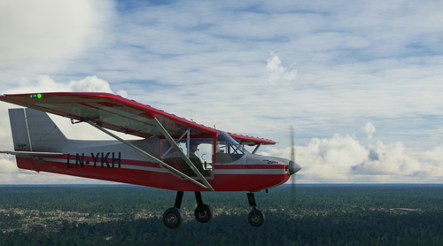 Flyboy Simulations RANS S6S Repaint Livery: LN-YKH
