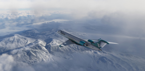 FlyBus - Aerosoft CRJ-900 [8K Fictional]