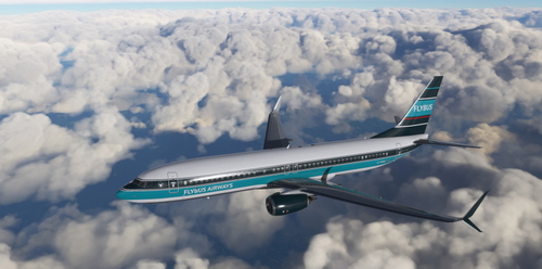 FlyBus 737-800 Livery - Retro