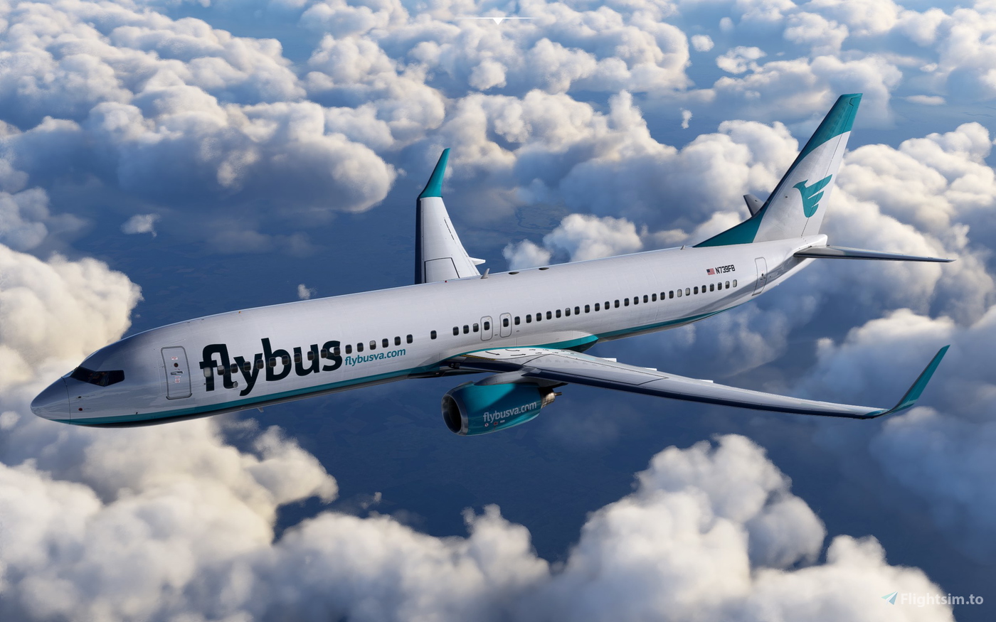 FlyBus 737-900 Livery (PMDG) for Microsoft Flight Simulator | MSFS