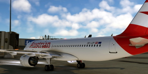 [A32NX] FlyByWire | Airbus A320neo Austrian Airlines OE-LZP - 8k  - ONLY FOR FLYBYWIRE thumbnail 3