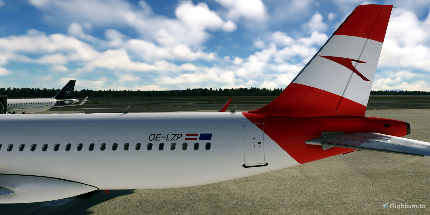 [A32NX] FlyByWire | Airbus A320neo Austrian Airlines OE-LZP - 8k - ONLY ...