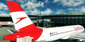 [A32NX] FlyByWire | Airbus A320neo Austrian Airlines OE-LZP - 8k  - ONLY FOR FLYBYWIRE thumbnail 5