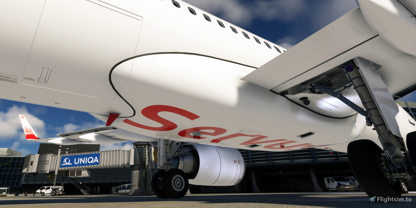 A32nx Flybywire Airbus A320neo Austrian Airlines Oe Lzp 8k Only