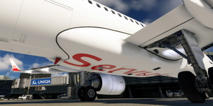[A32NX] FlyByWire | Airbus A320neo Austrian Airlines OE-LZP - 8k  - ONLY FOR FLYBYWIRE thumbnail 6