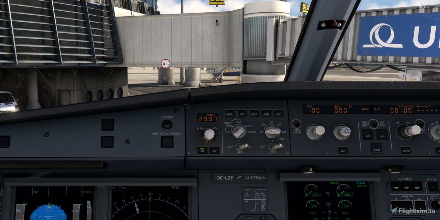 [A32NX] FlyByWire | Airbus A320neo Austrian Airlines OE-LZP - 8k - ONLY ...