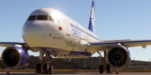 [A32NX] FlyByWire | Airbus A320neo Belavia Jet EW-456PA - 8k  - ONLY FOR FLYBYWIRE