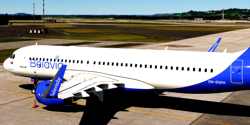 [A32NX] FlyByWire | Airbus A320neo Belavia Jet EW-456PA - 8k - ONLY FOR ...
