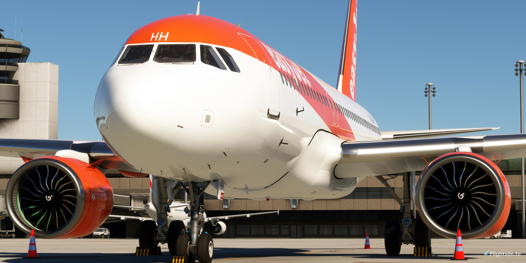 [A32NX] FlyByWire | Airbus A320neo EasyJet G-UZHH - 8k  - ONLY FOR FLYBYWIRE - Image 2
