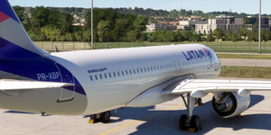 [A32NX] FlyByWire | Airbus A320neo LATAM AIRLINES  PR-XBP  - 8k  - ONLY FOR FLYBYWIRE thumbnail 7