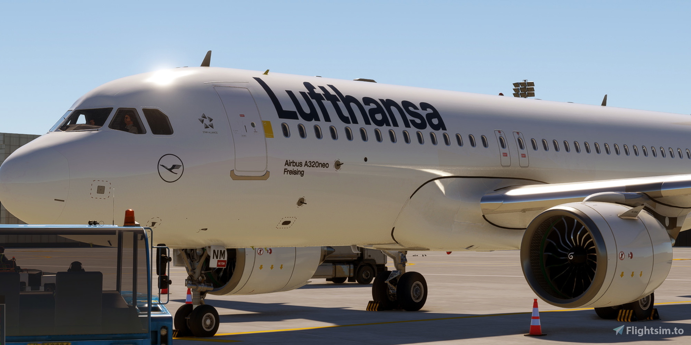 [A32NX] FlyByWire | Airbus A320neo Lufthansa D-AINM 8k - ONLY FOR ...