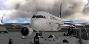 [A32NX] FlyByWire | Airbus A320neo Lufthansa D-AINM 8k  Dirty - ONLY FOR FLYBYWIRE thumbnail 1