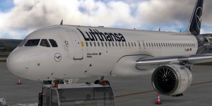 [A32NX] FlyByWire | Airbus A320neo Lufthansa D-AINM 8k  Dirty - ONLY FOR FLYBYWIRE thumbnail 2