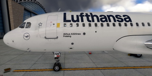 [A32NX] FlyByWire | Airbus A320neo Lufthansa D-AINM 8k  Dirty - ONLY FOR FLYBYWIRE thumbnail 3