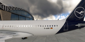 [A32NX] FlyByWire | Airbus A320neo Lufthansa D-AINM 8k  Dirty - ONLY FOR FLYBYWIRE thumbnail 6