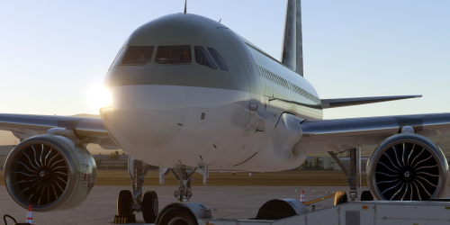 [A32NX] FlyByWire | Airbus A320neo Qatar D-AXAN 8k dirty version - ONLY FOR FLYBYWIRE