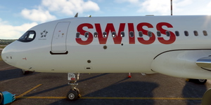 [A32NX] FlyByWire | Airbus A320neo Swiss HB-JDG - 8k  - ONLY FOR FLYBYWIRE thumbnail 2