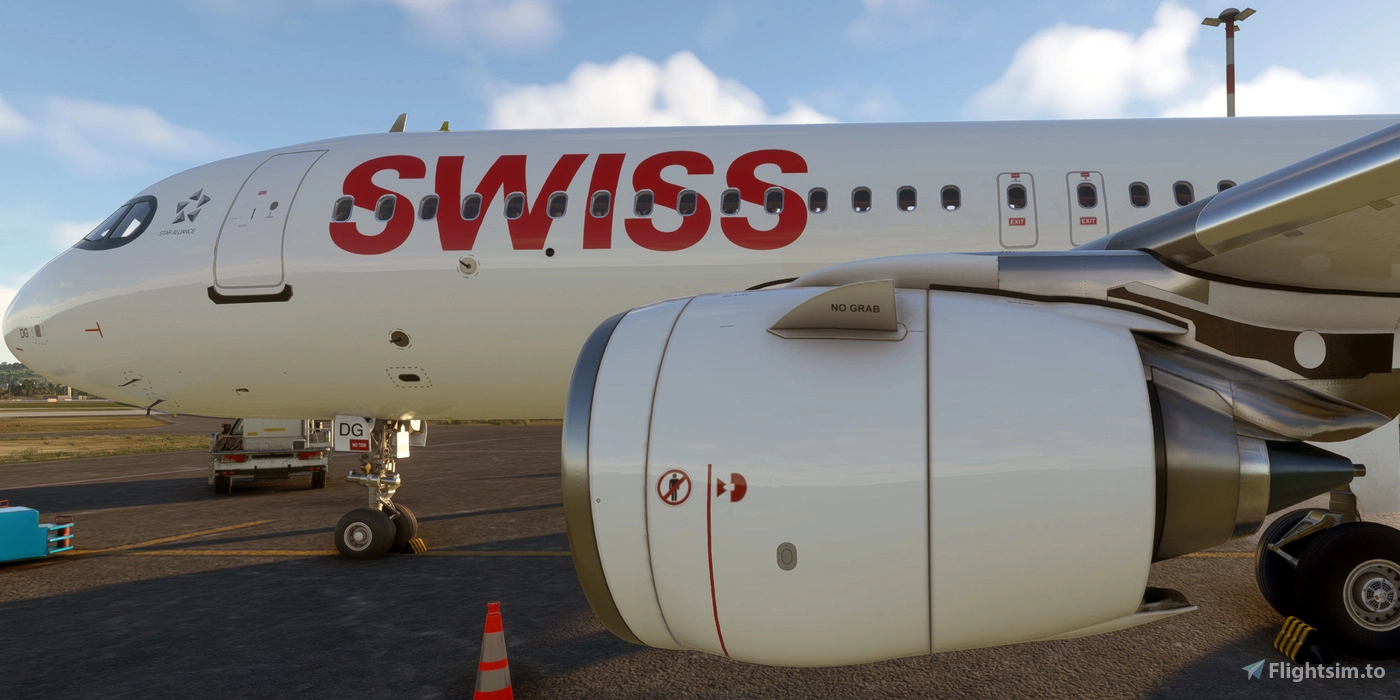 [A32NX] FlyByWire | Airbus A320neo Swiss HB-JDG - 8k - ONLY FOR ...