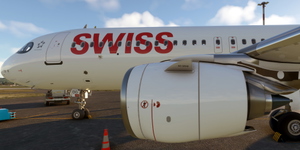 [A32NX] FlyByWire | Airbus A320neo Swiss HB-JDG - 8k  - ONLY FOR FLYBYWIRE thumbnail 3