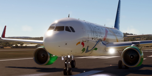 [A32NX] FlyByWire | Airbus A320neo WIZZ AIR  Olypic 2024 - HA-LYF - 8k  - ONLY FOR FLYBYWIRE