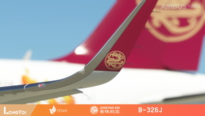 [A32NX] FlyByWire 320neo Juneyao Air 吉祥航空 B-326J thumbnail 6