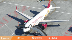 [A32NX] FlyByWire 320neo Juneyao Air 吉祥航空 B-326J thumbnail 2
