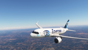 Flybywire A32NX EgyptAir SU-GFJ [Requested] thumbnail 4