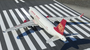 FlyByWire A32NX Juneyao Airlines 吉祥航空 B-30FQ 8K thumbnail 3