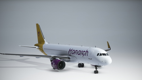 Flybywire A32NX Monarch Airlines