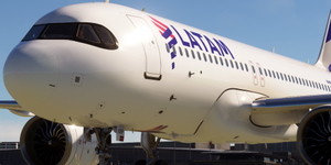 [A32NX] FlyByWire | Airbus A320neo LATAM AIRLINES  PR-XBP  - 8k  - ONLY FOR FLYBYWIRE thumbnail 1