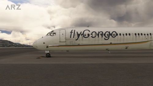 FlyCongo 9Q-COW (Dirty) MD-82 | MaddogX  (Legacy)