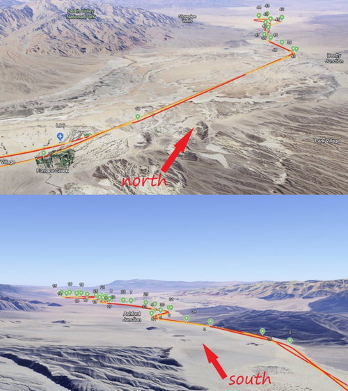 Flying at or below 0MSL - Death Valley/Furnace Creek (L06) autopilot flight plan