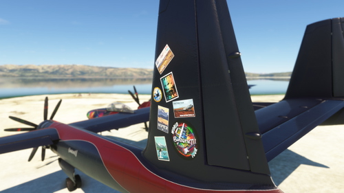 Howard Hughes XF-11 - Official "World Tour" Livery BurstixTV on Twitch by Flying Fries 