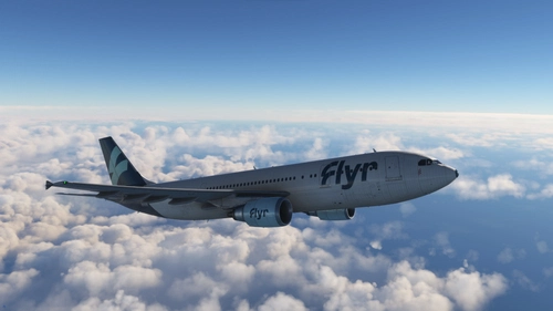 [iniBuilds A300] Flyr - LN-FOB