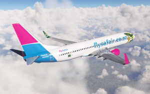 FlySafair Boeing 737-800 PMDG BW ZS-SJO Springboks - MSFS Add-on ...
